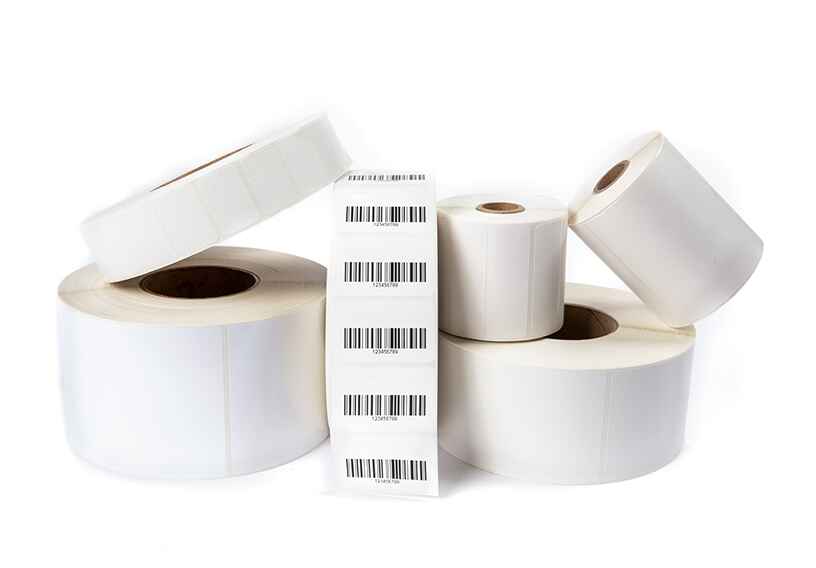 Sticker Roll Label barcode, cetak stiker label roll