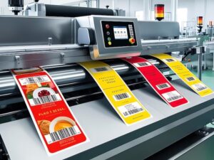 cetak label stiker transparan
